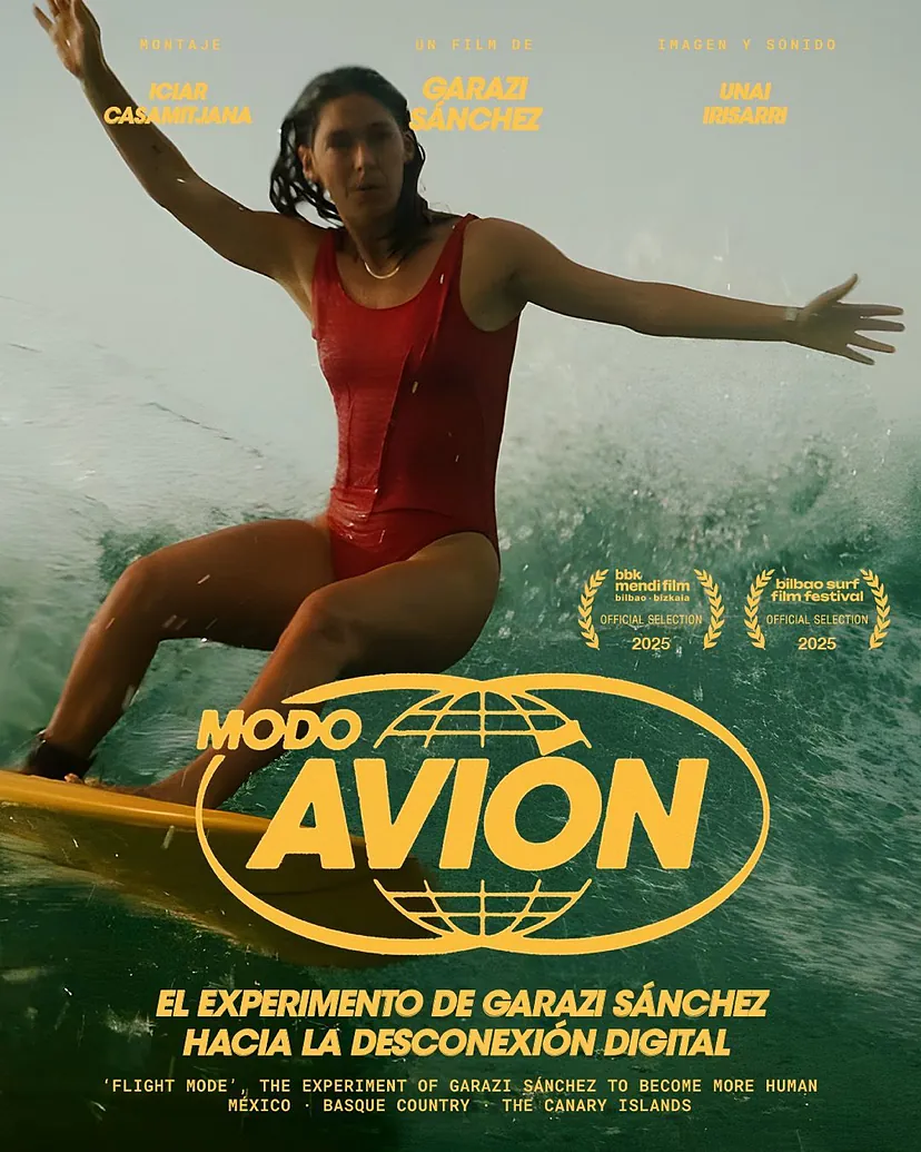 cartel modo avion